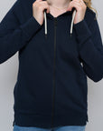 SOMWR EMPHASIS Zip-Hoodie NVY012