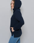 SOMWR EMPHASIS Zip-Hoodie NVY012