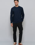 SOMWR ENGRAFT Sweater NVY012