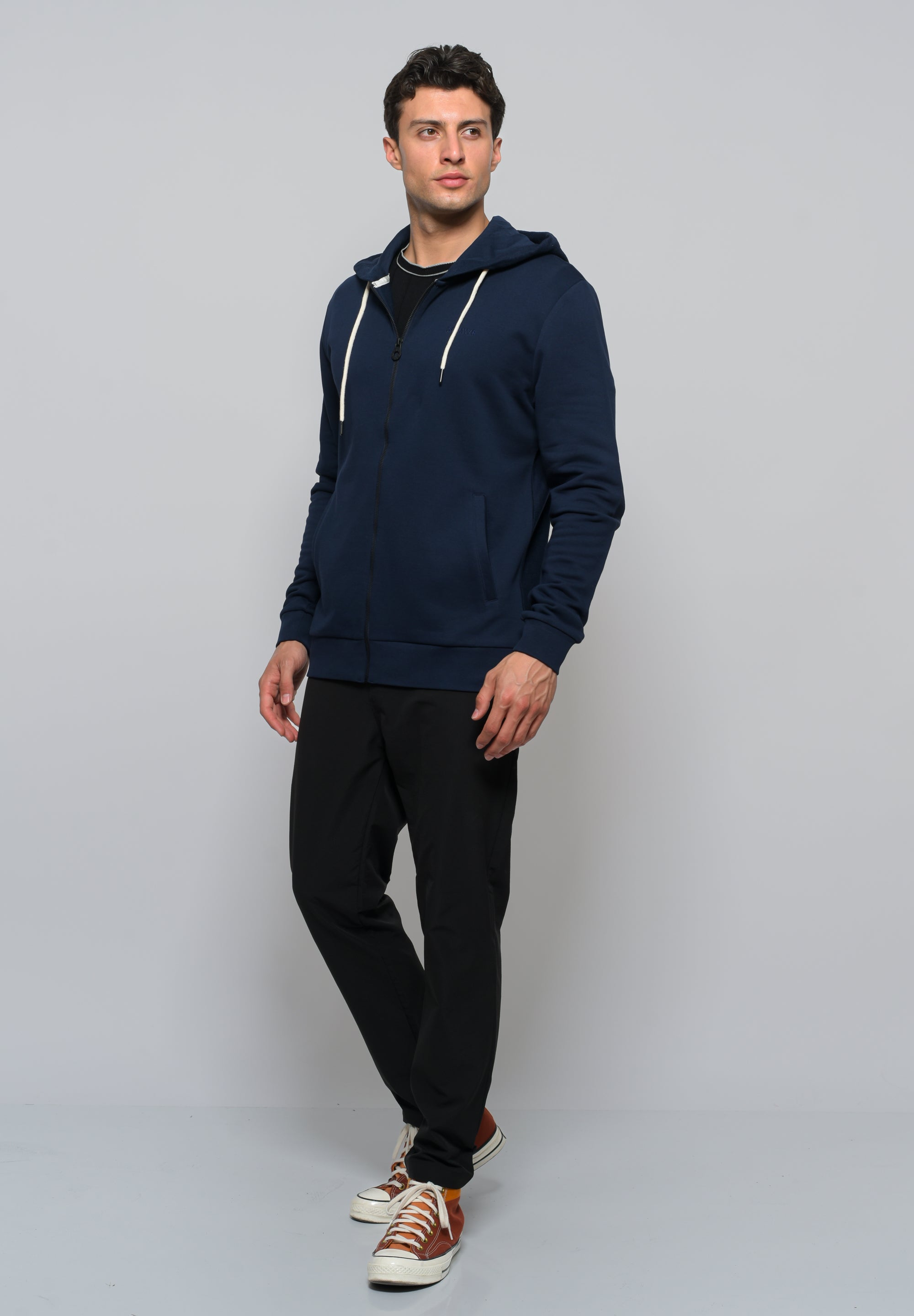 SOMWR VISIONARY ZIP UP Zip-Hoodie NVY012