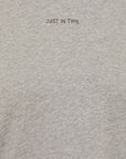 SOMWR I AM JUST IN TIME T-Shirt GRY070