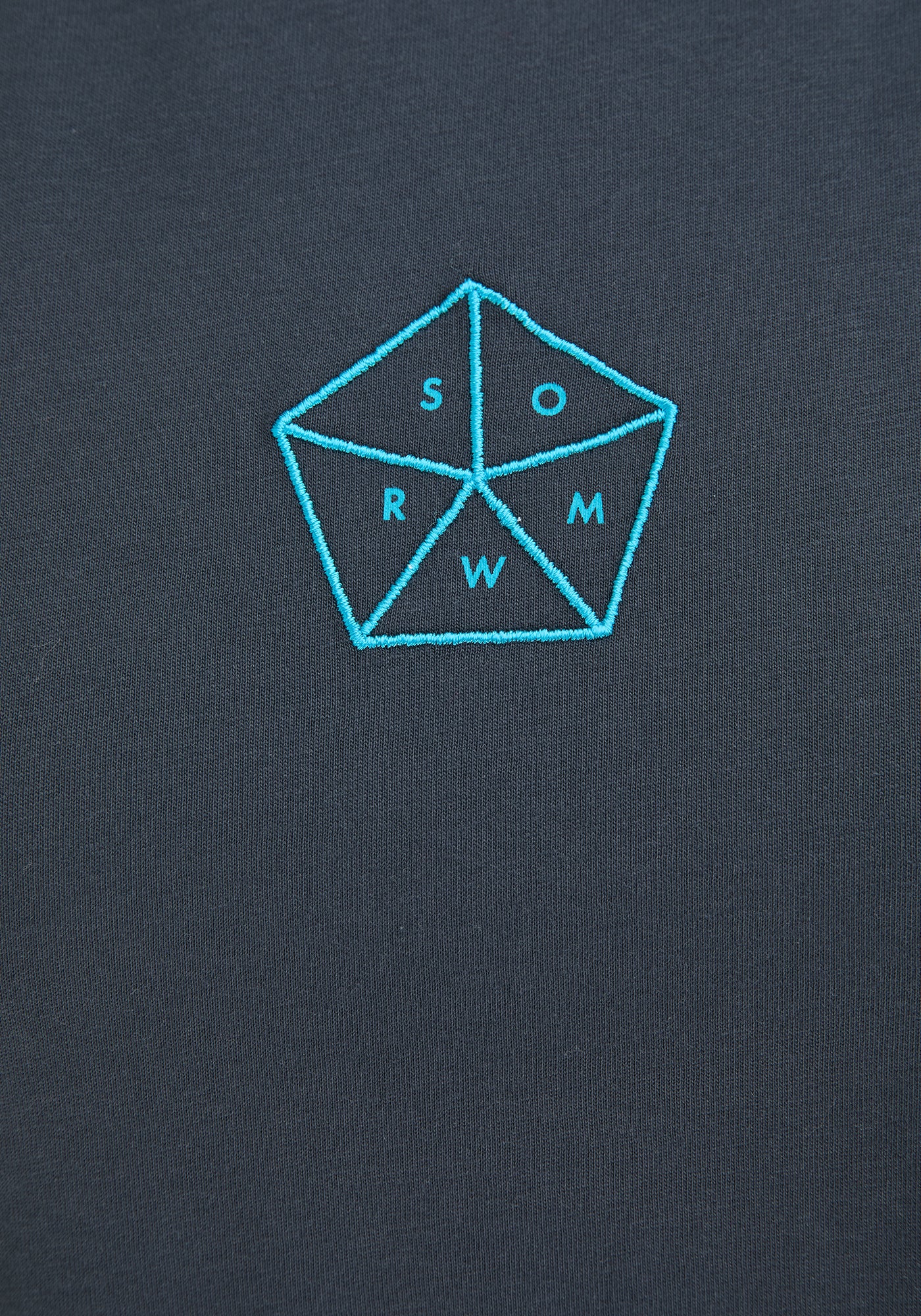 SOMWR THE PENTAGON TEE T-Shirt NVY009