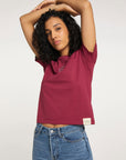 SOMWR THE PENTAGON TEE T-Shirt RED001