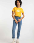 SOMWR TRASHED T-Shirt YEL008
