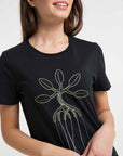 SOMWR VIBRANT ROOTS T-Shirt BLK000