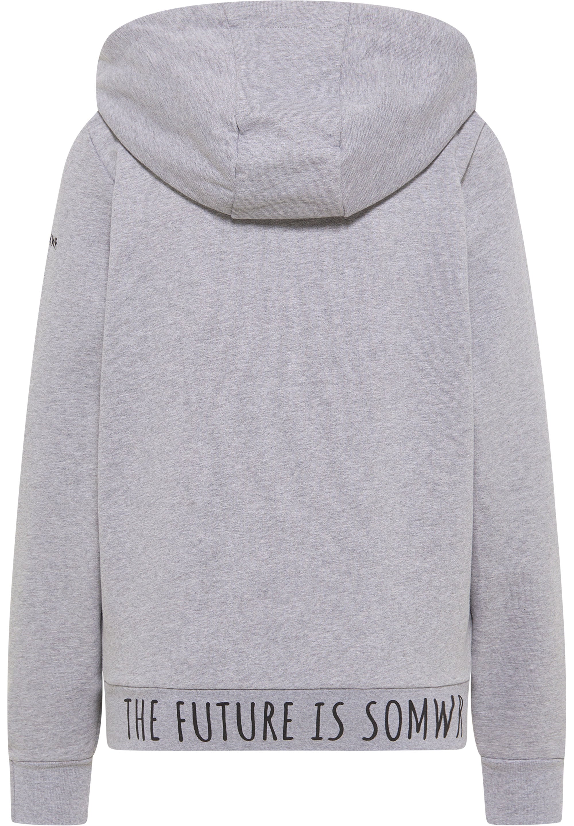 SOMWR ZIP IN Zip-Hoodie GRY002