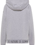 SOMWR ZIP IN Zip-Hoodie GRY002