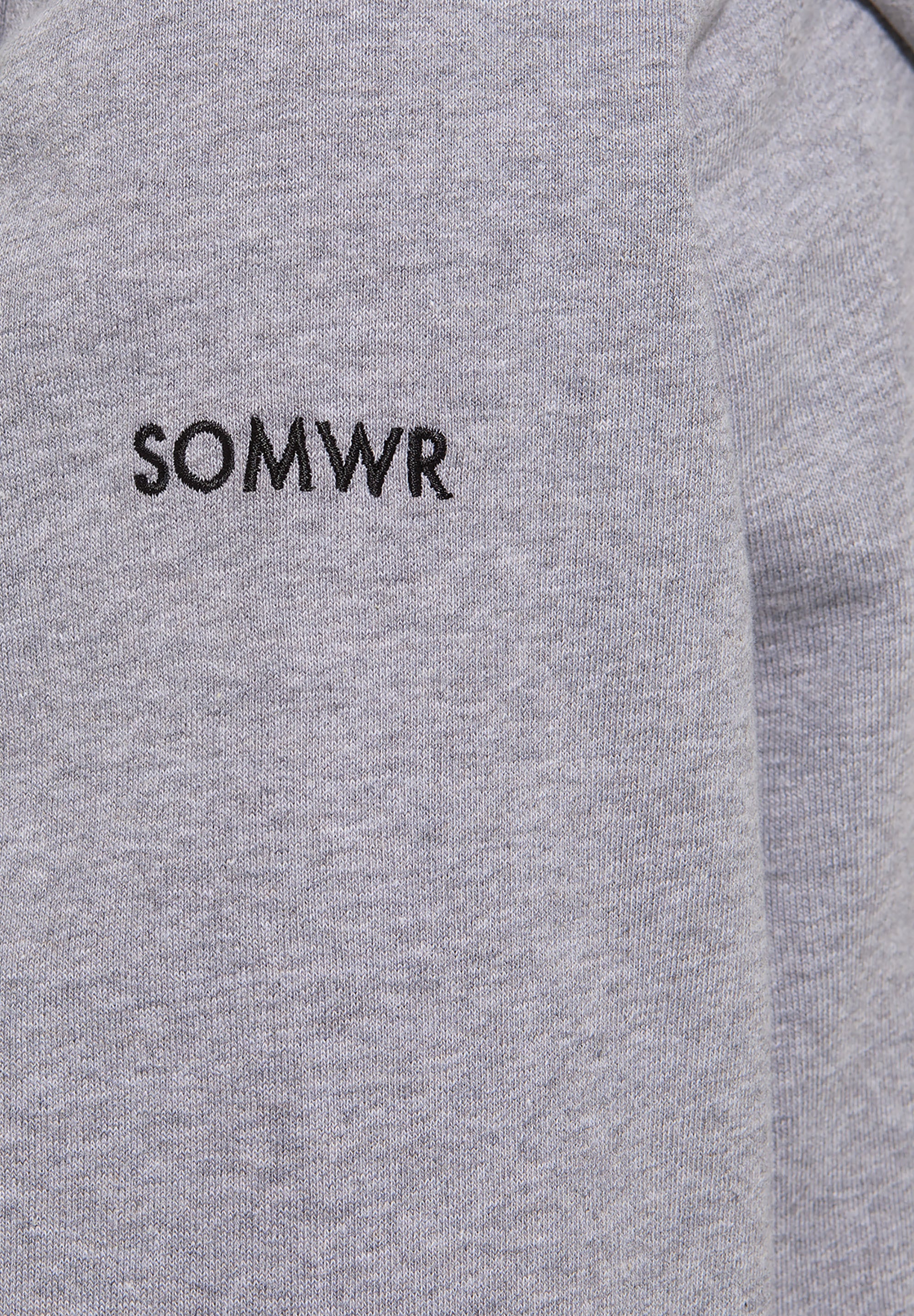 SOMWR ZIP IN Zip-Hoodie GRY002