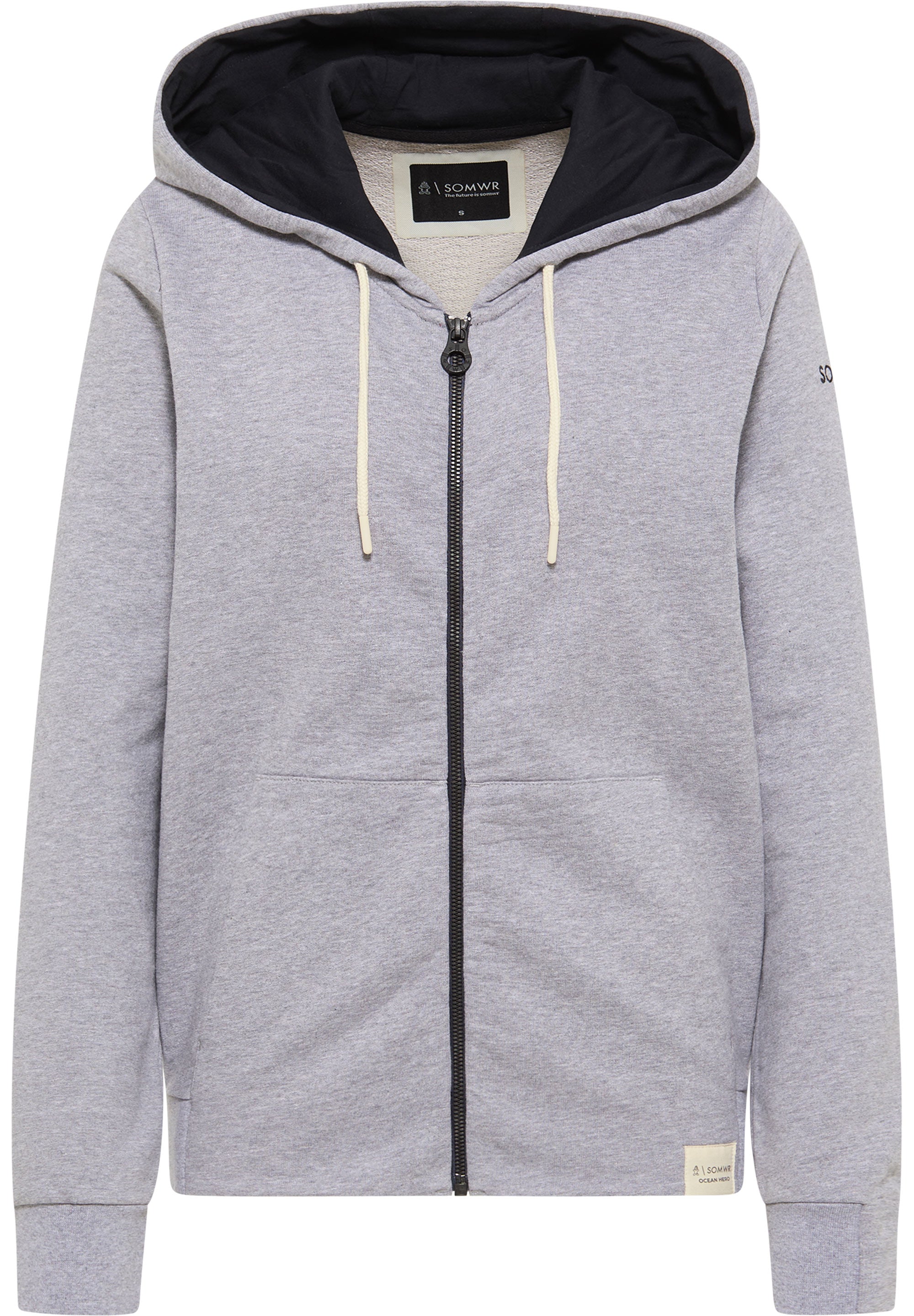SOMWR ZIP IN Zip-Hoodie GRY002