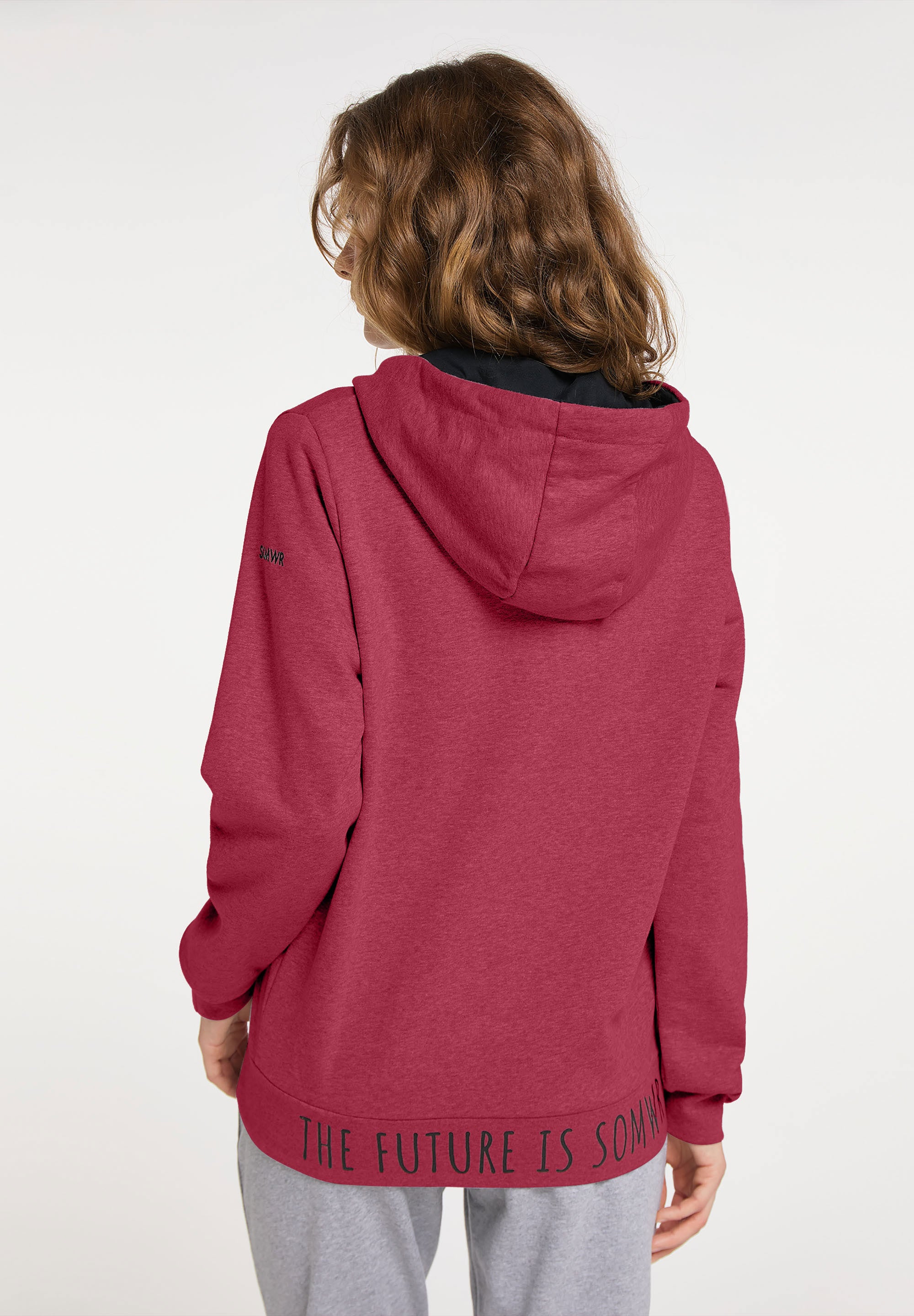 SOMWR ZIP IN Zip-Hoodie RED001
