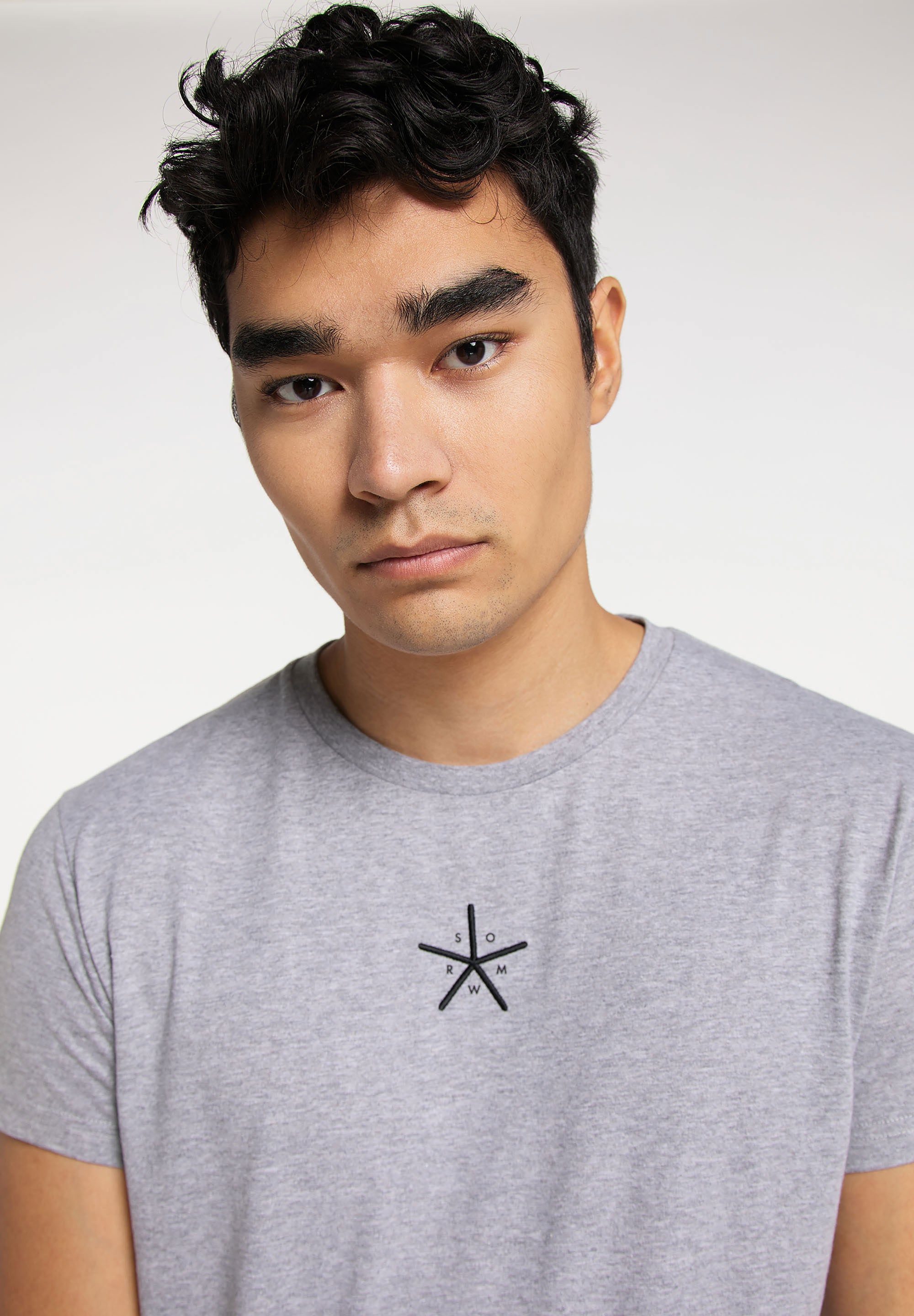 SOMWR ASTERISK TEE T-Shirt GRY002